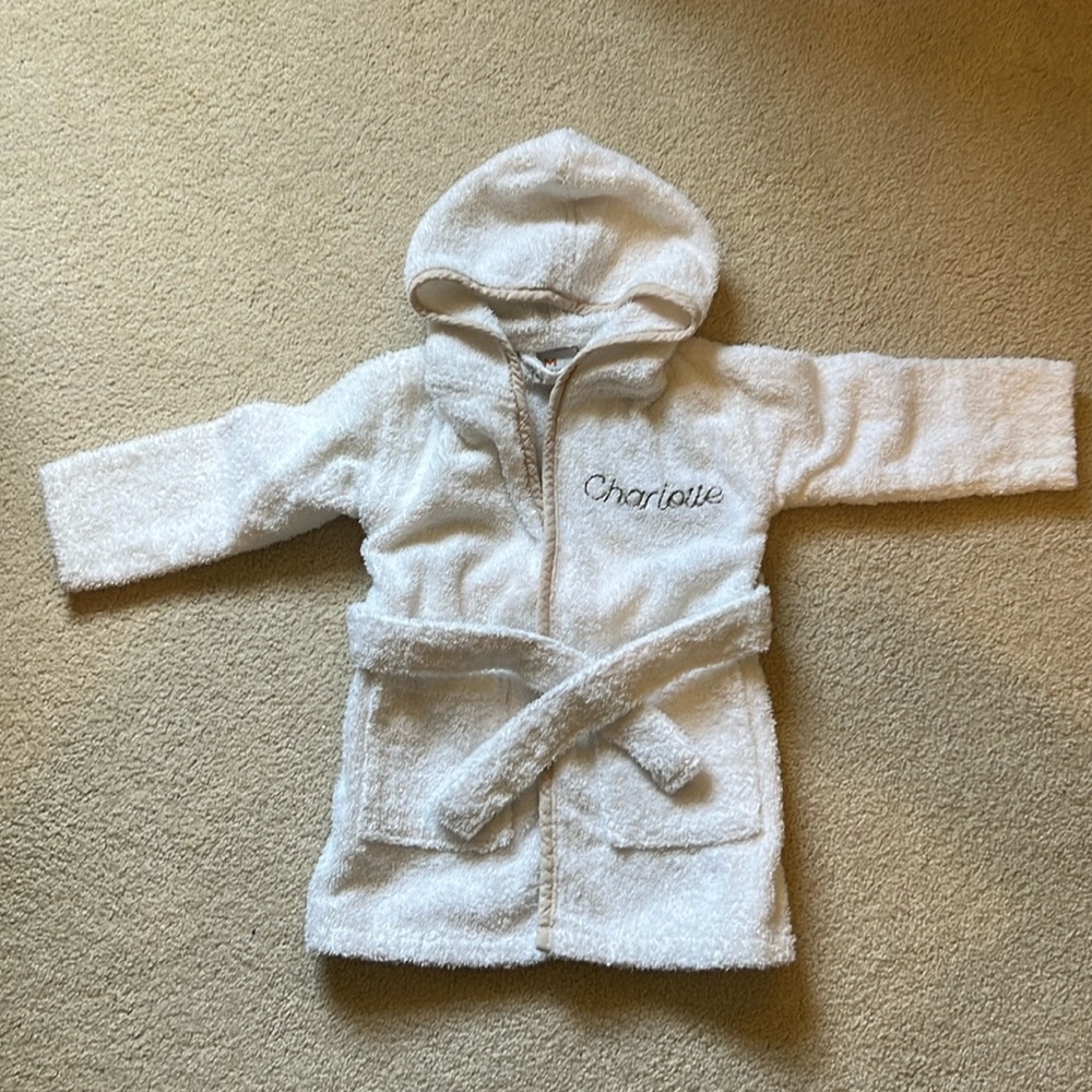 Monogrammed Bath Robe